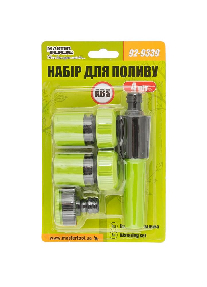 Набір для поливу Mastertool насадка/адаптер 1/2" ВР-3/4" ВР конектор 3/4" конектор 3/4" Stop 4 шт. - фото 10