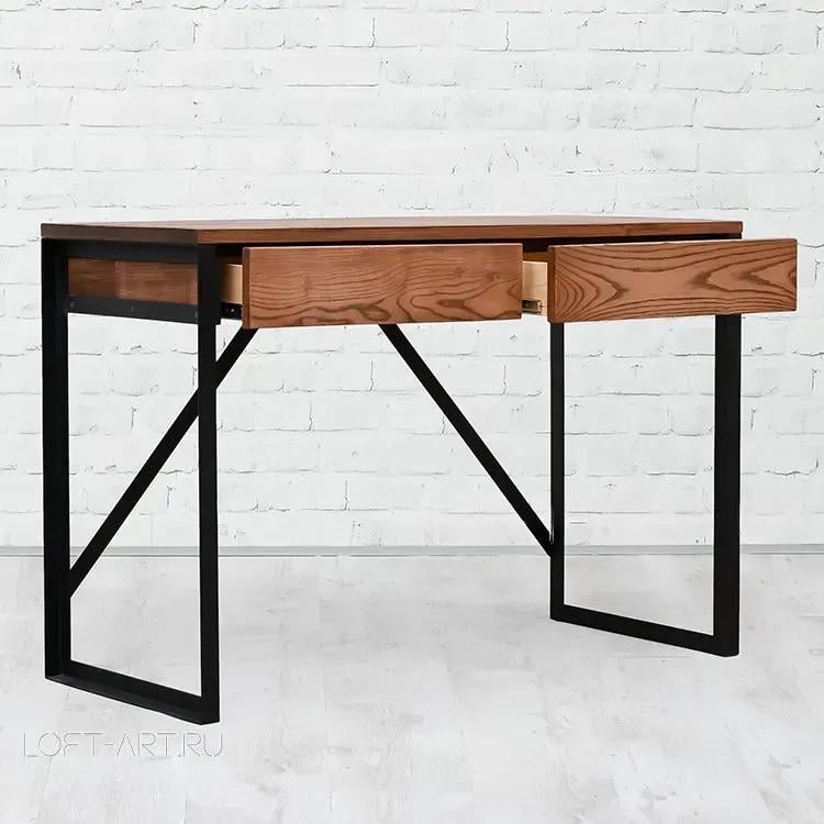 Письменный стол EcoLoft Лофт IN-2587 Коричневый (26398143)
