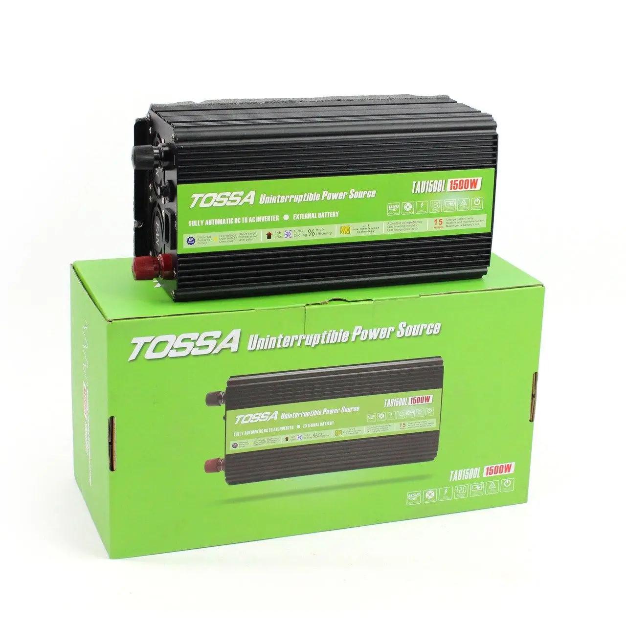 Автомобильный инвертор Tossa TAU1500L UPS 12-220V 1500W (31573307)
