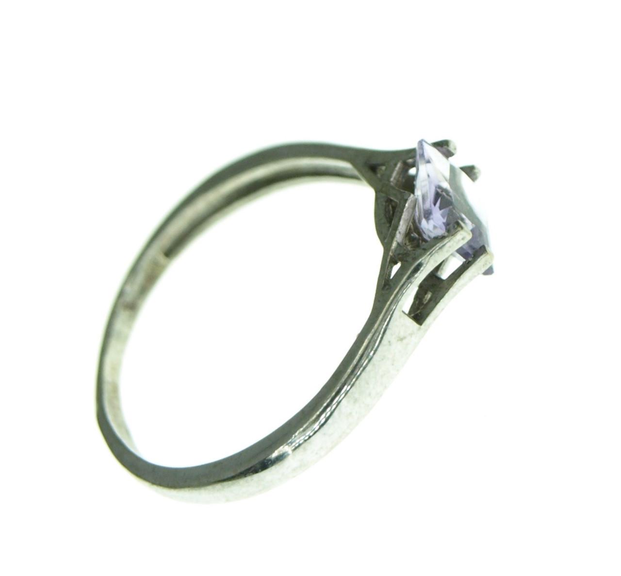 Кольцо из серебра с аметистом (2101600277) - фото 2 Кольцо из серебра с аметистом (2101600277) - фото 2