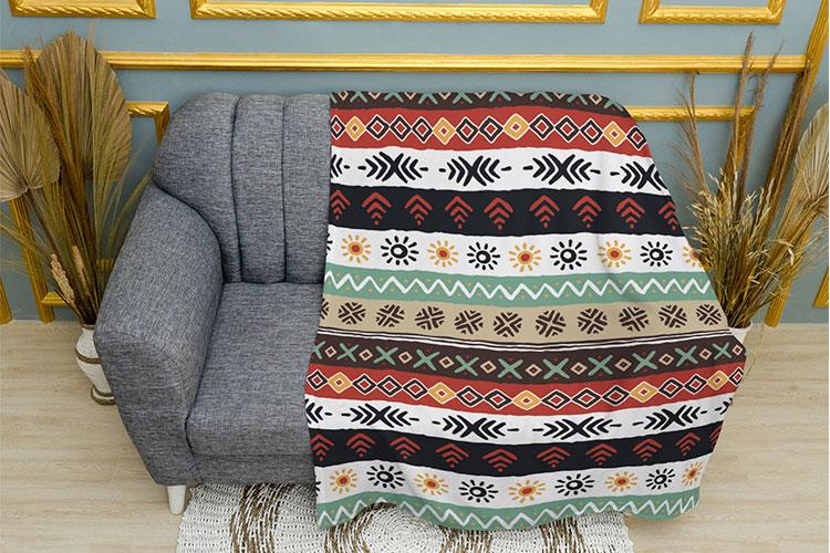 Плед PromoZP Etno 2 плюш однослойный 150х210 см (111335-1)