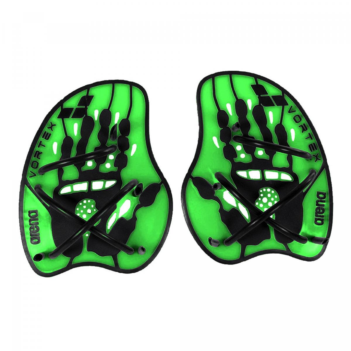 Лопатки для плавания Arena Vortex Evolution Hand Paddle M Green/Black (95232-065)