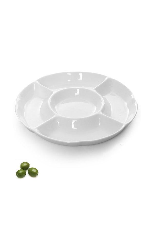 Минажница фарфоровая MC2645-10 10" 25,5 см Минажница фарфоровая MC2645-10 10" 25,5 см