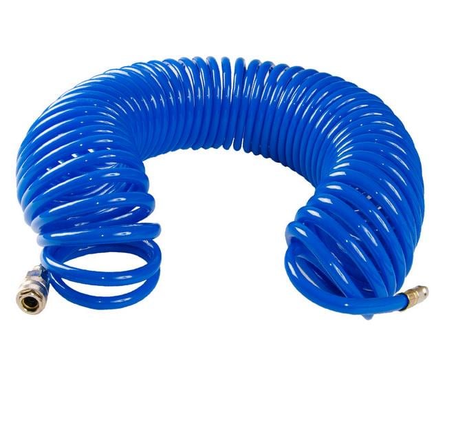 Шланг пневматичний спіральний Mastertool PU 15 атм 6,5х10 мм 15 м (81-8482)