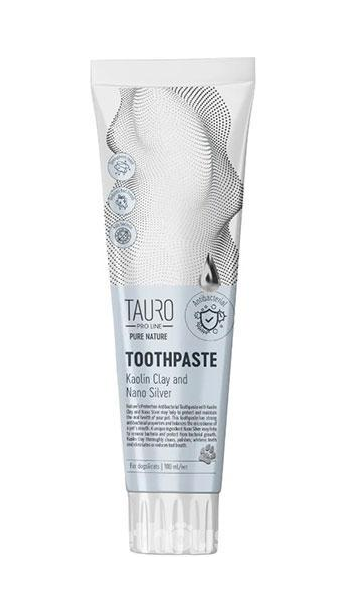 Зубна паста Tauro Pro Line Pure Nature з каоліном та наночастинками срібла (2301250832)