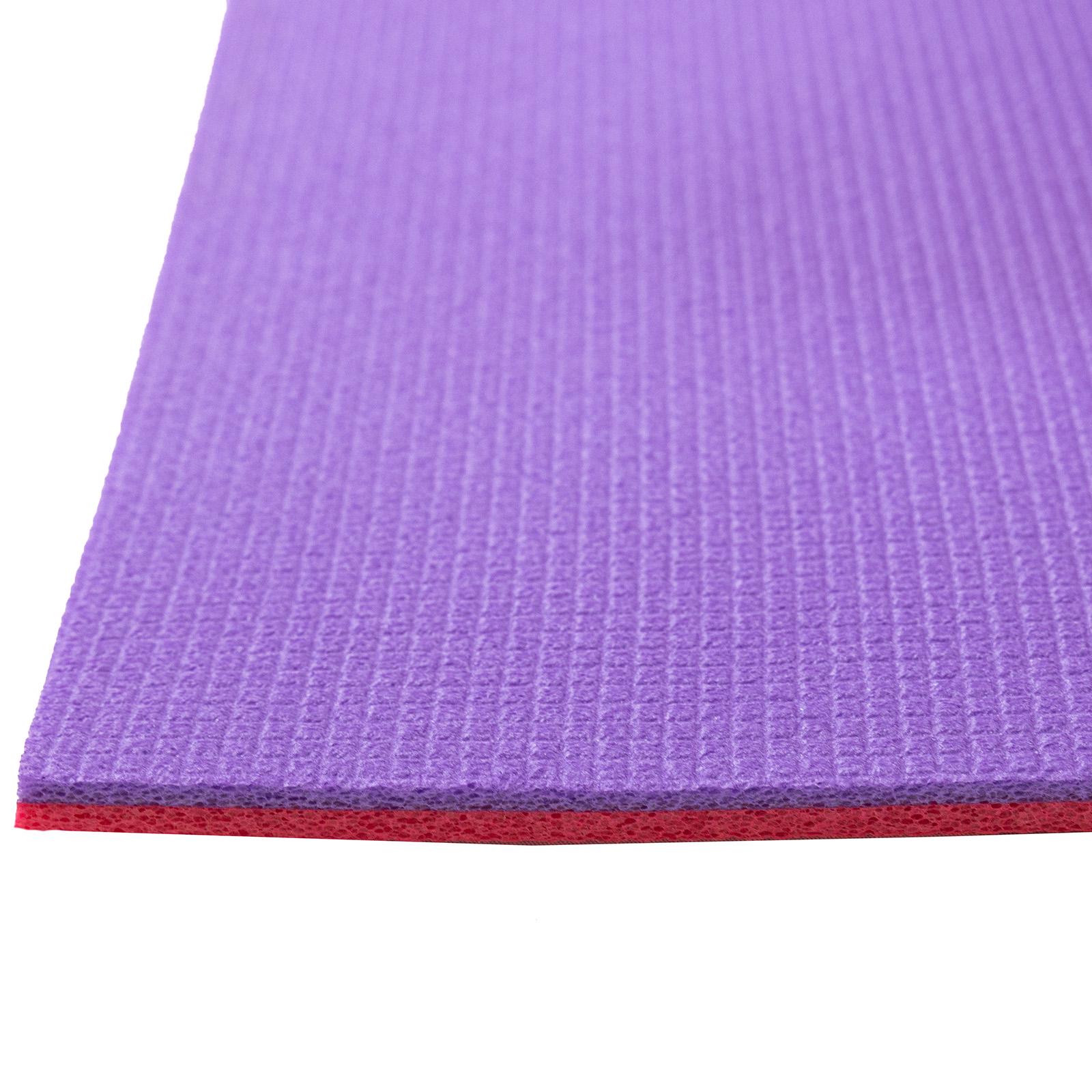 Килимок для фітнесу та пілатесу OSPORT Спорт 10 мм Червоний/Фіолетовий (FI-0083-1) - фото 3 Килимок для фітнесу та пілатесу OSPORT Спорт 10 мм Червоний/Фіолетовий (FI-0083-1) - фото 3