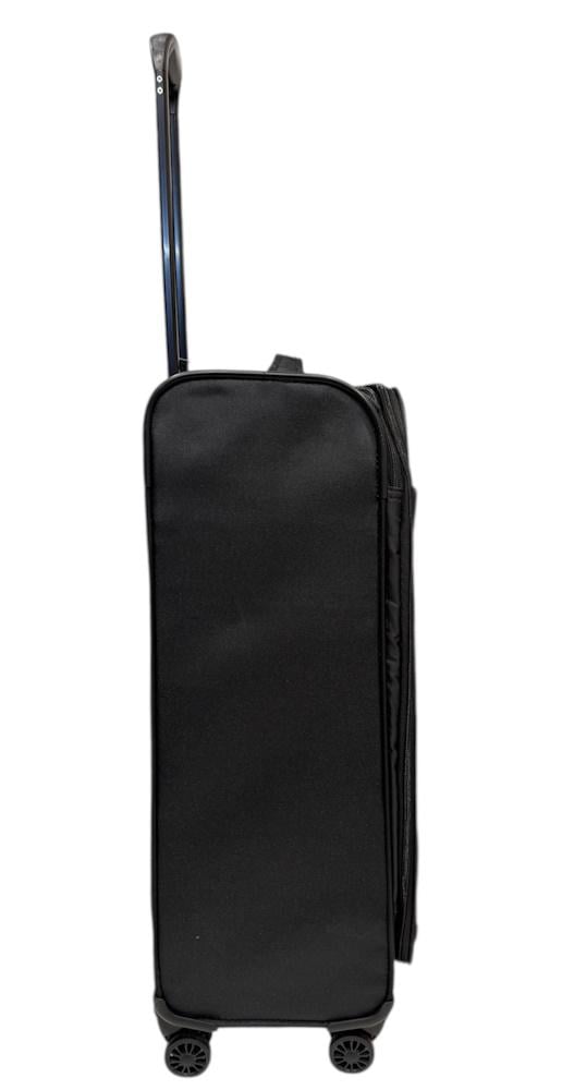 Валіза велика Bordlite JB2068 поліестер L Чорний - фото 5 Валіза велика Bordlite JB2068 поліестер L Чорний - фото 5
