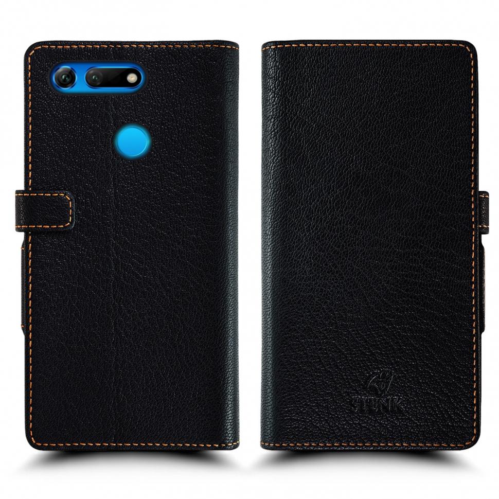 Чехол книжка Stenk Wallet для Huawei Honor View 20 Черный (64136)
