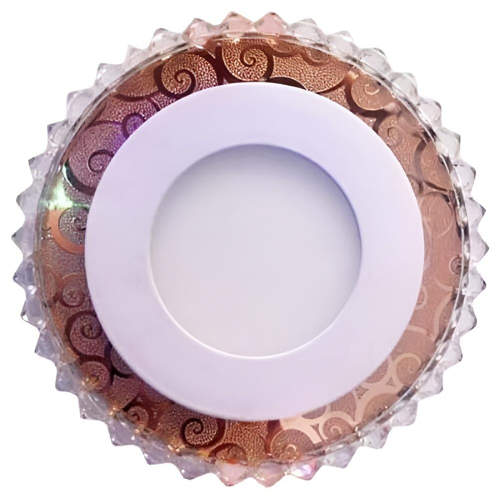 Панель LED Lemanso 3W+3W с RGB подсветкой 350Lm 4500K (LM1013)