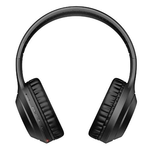 Навушники Hoco W30 Bluetooth з мікрофоном бездротові Black - фото 2