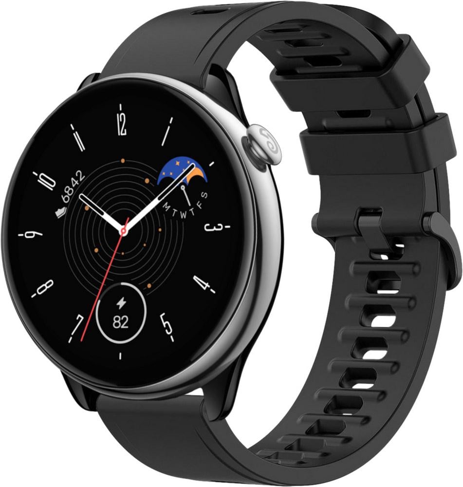 Ремінець Convex для Amazfit GTR Mini Black (33629-2B) Ремінець Convex для Amazfit GTR Mini Black (33629-2B)