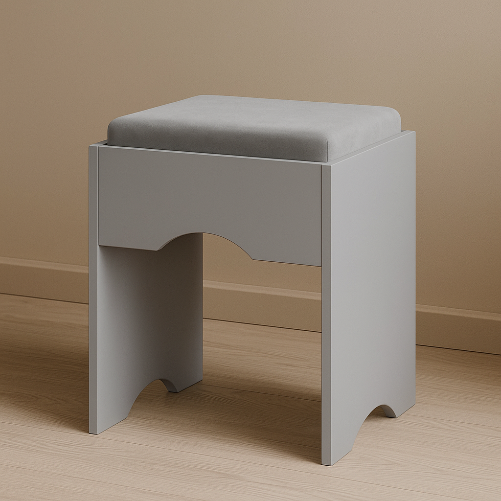 Пуф New and Classic Лайт 420х360х300 мм Серый Пуф New and Classic Лайт 420х360х300 мм Серый