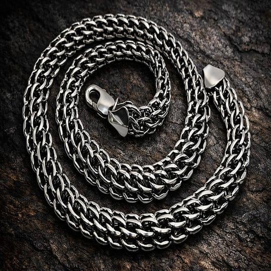 Цепочка серебряная мужская Венеция 60 см