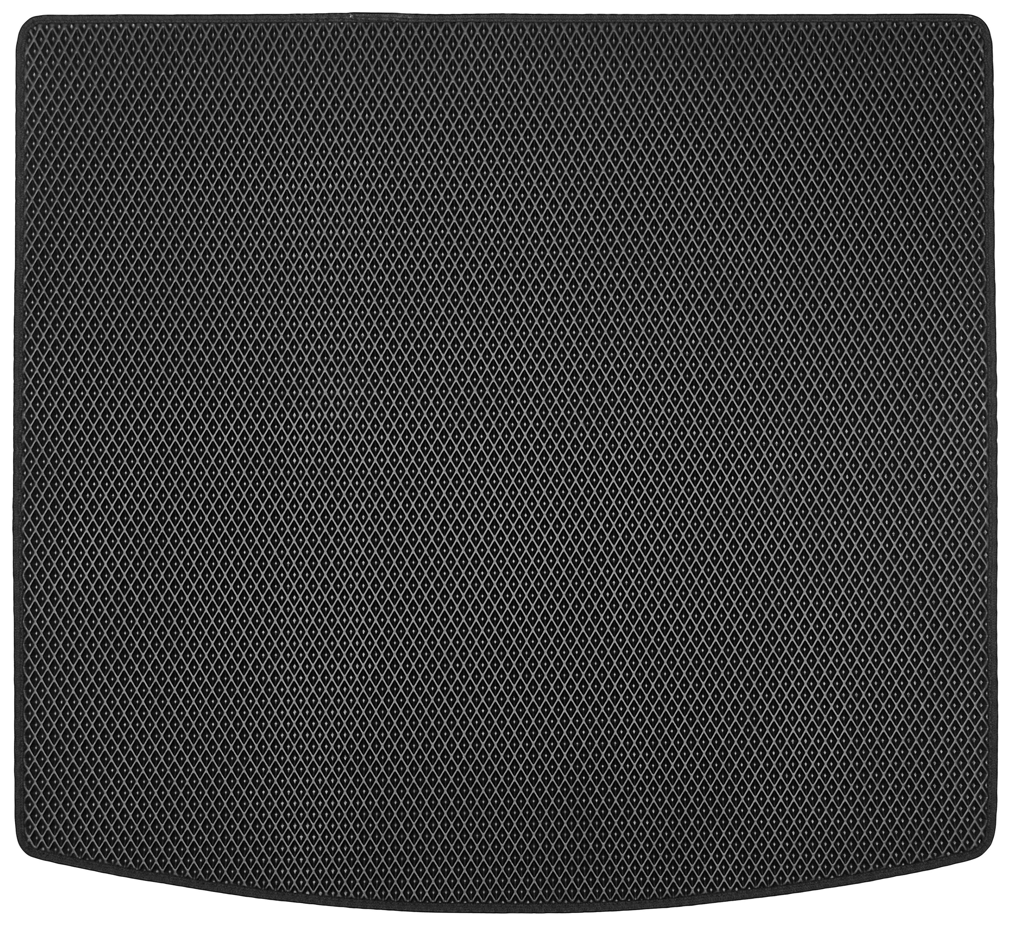 Коврик в багажник Kinetic для Volkswagen Touran '16-EVA-полимерный Черный Коврик в багажник Kinetic для Volkswagen Touran '16-EVA-полимерный Черный