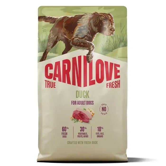 Корм сухий Carnilove True Fresh Duck для собак качка 4 кг (173731)