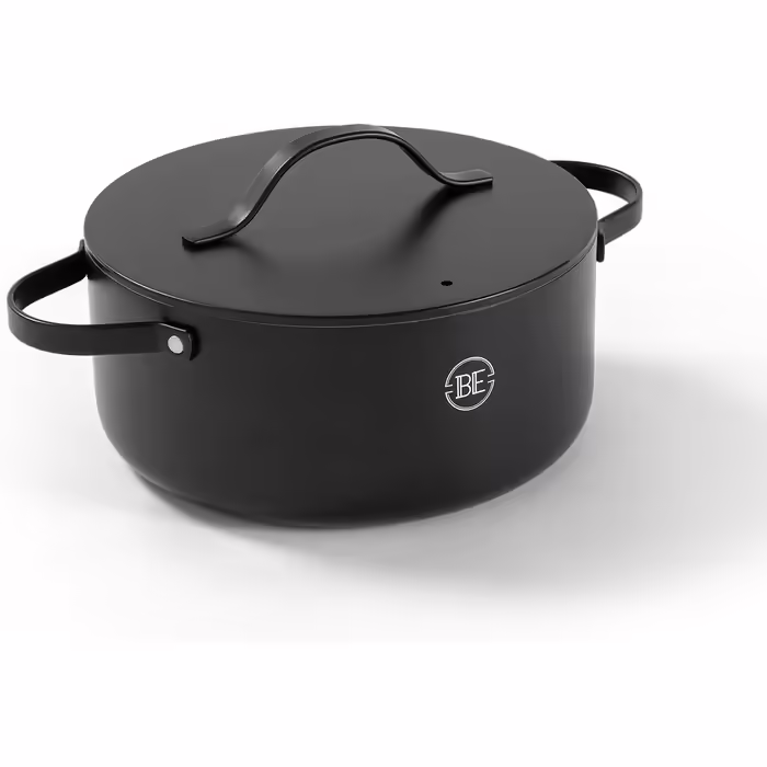 Кастрюля Be Living Essential 28 см 7 л Черный Кастрюля Be Living Essential 28 см 7 л Черный