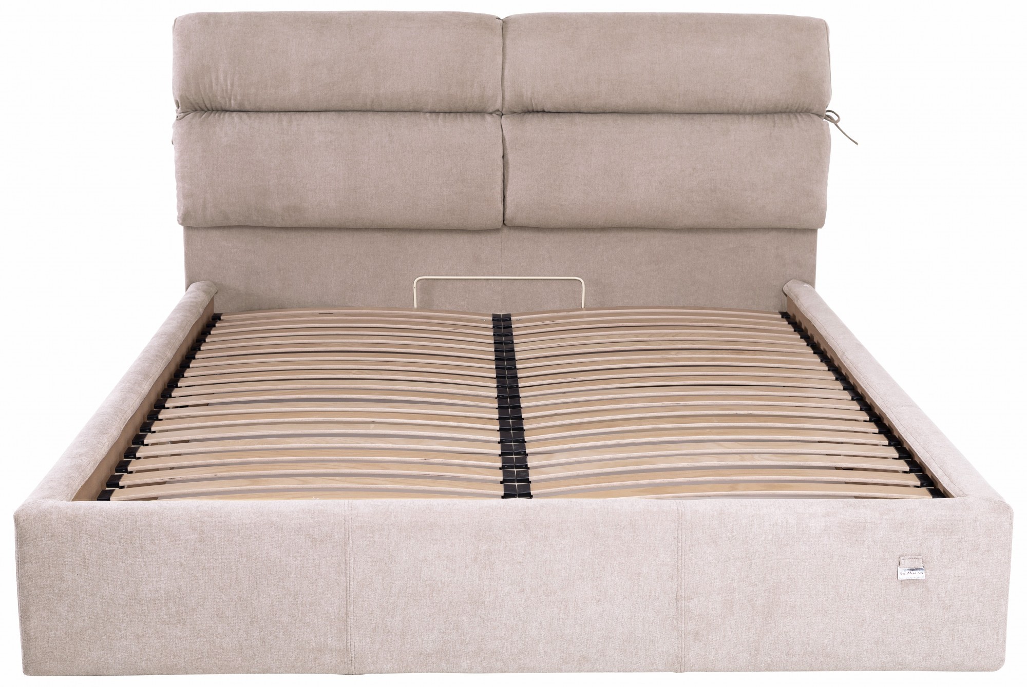 Кровать с подъемным механизмом двуспальная Edinburgh Comfort Мисти Mocco 180х200 см Серый Кровать с подъемным механизмом двуспальная Edinburgh Comfort Мисти Mocco 180х200 см Серый