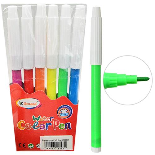 Набір фломастерів Stenson WW01858ST 6 кольорів (21264641) - фото 2 Набір фломастерів Stenson WW01858ST 6 кольорів (21264641) - фото 2