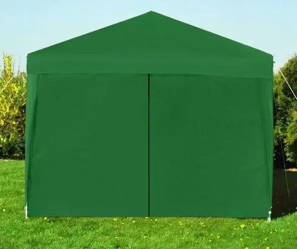 Павільйон садовий саморозкладний 4 стінки міцна конструкція 3х3 м Зелений - фото 6