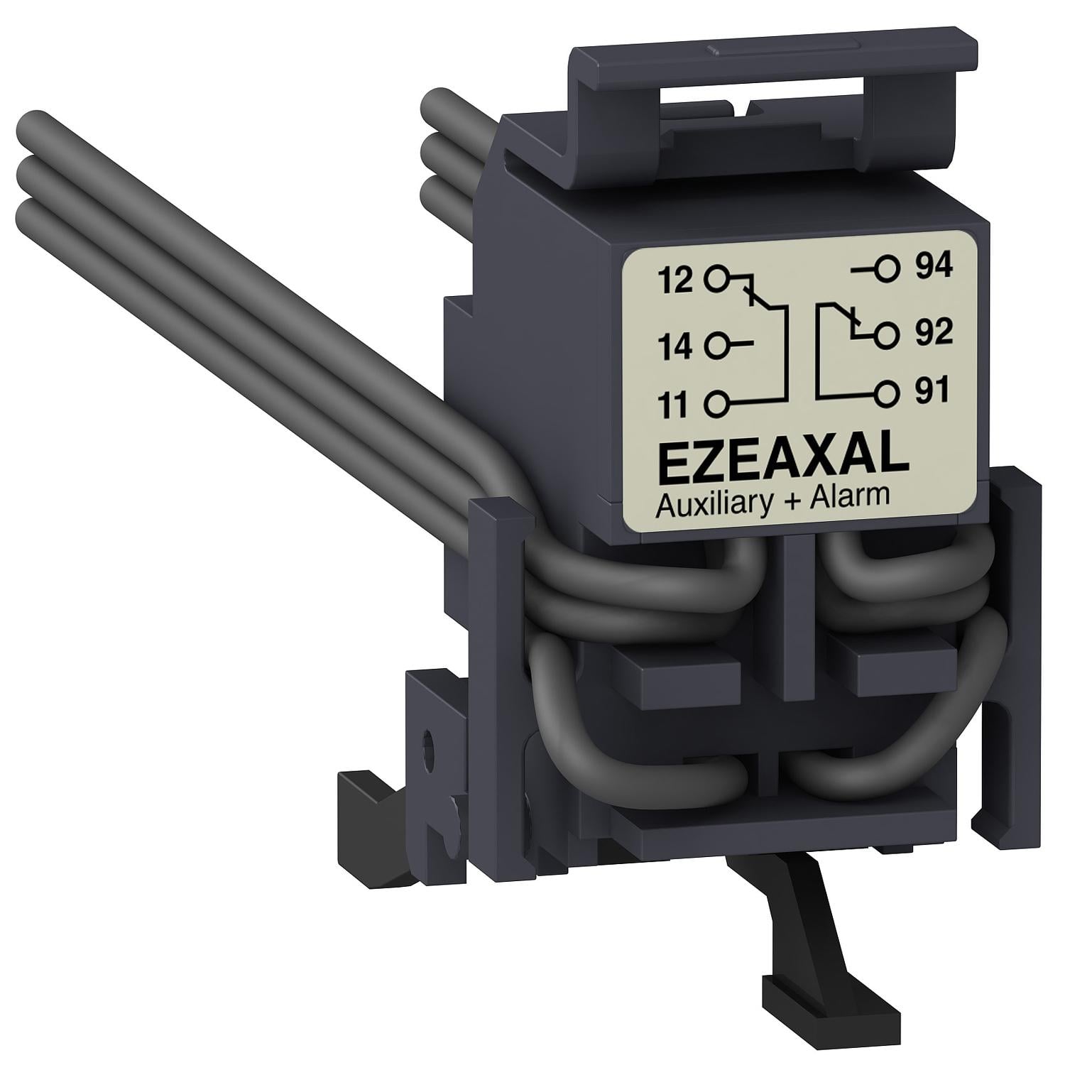 Дополнительный и аварийный контакт Schneider Electric 3А AC 250V AX/AL для EZC/EZCV250 (EZEAXAL)