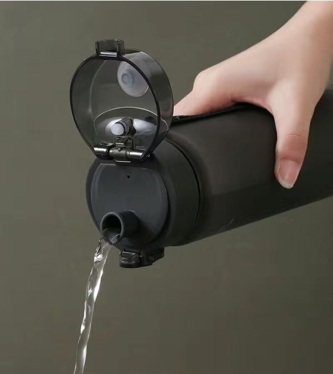 Пляшка для води Casno 560 мл Сірий (2181494811) - фото 6 Пляшка для води Casno 560 мл Сірий (2181494811) - фото 6