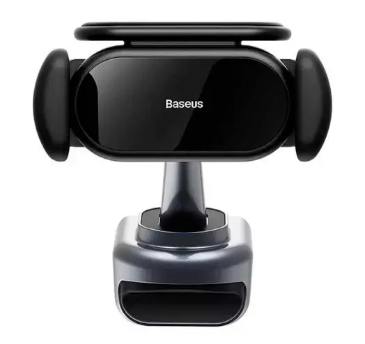 Тримач/холдер автомобільний BASEUS T-Space Solar Electric Car Mount C40351300111-00 Black