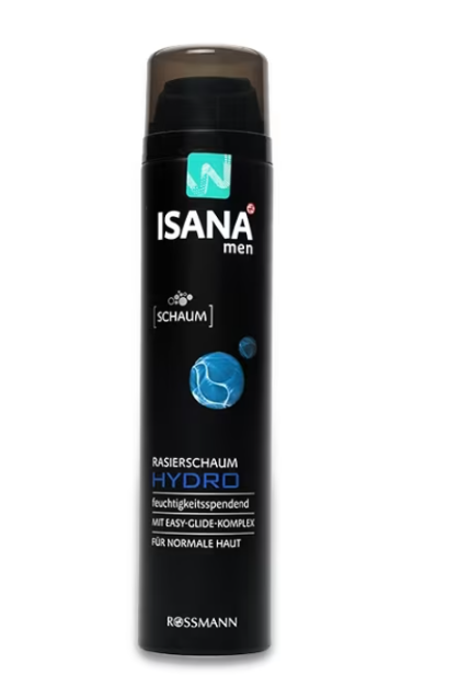 Пена для бритья мужская Isana Men hydro 300 мл