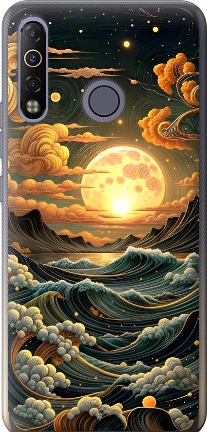 Чехол на Tecno Camon 12 Air CC6 Арт волны (6332u-2389-42517) Чехол на Tecno Camon 12 Air CC6 Арт волны (6332u-2389-42517)