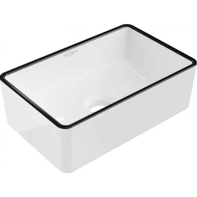 Умывальник накладной Mexen NADIA 36 White/Black Edge (2808406441) Умывальник накладной Mexen NADIA 36 White/Black Edge (2808406441)