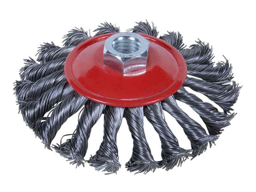 Щетка проволочная Sigma d 115 мм конусовидная (9024111)