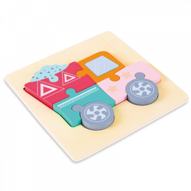 Мини-пазлы 3D деревянные Грузовичок (KHDP06)