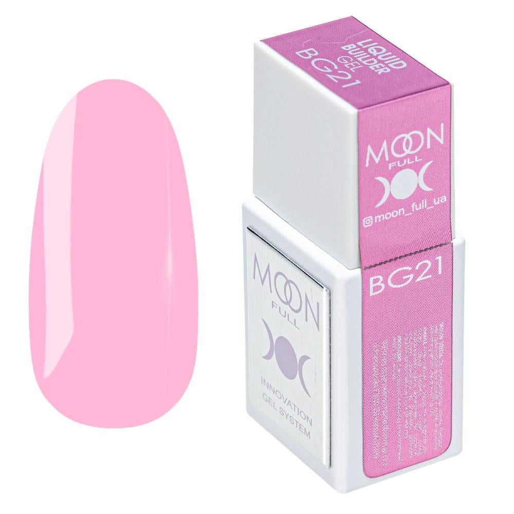 Гель для наращивания моделирующий Moon Full Liquid Builder Gel №BG21 15 мл