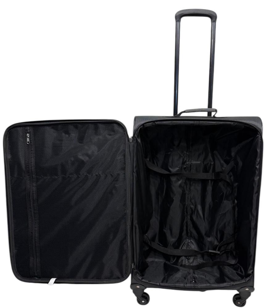 Валіза маленька ручна поклажа TAG JB1001 поліестер S Сірий - фото 7 Валіза маленька ручна поклажа TAG JB1001 поліестер S Сірий - фото 7