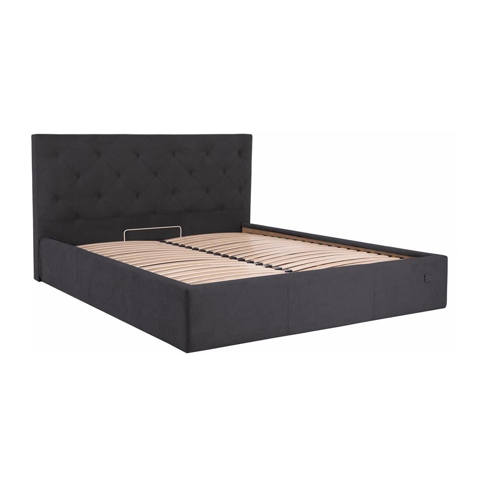 Кровать двуспальная Fsolutions Бристоль Стандарт с мягким изголовьем 120х190 см