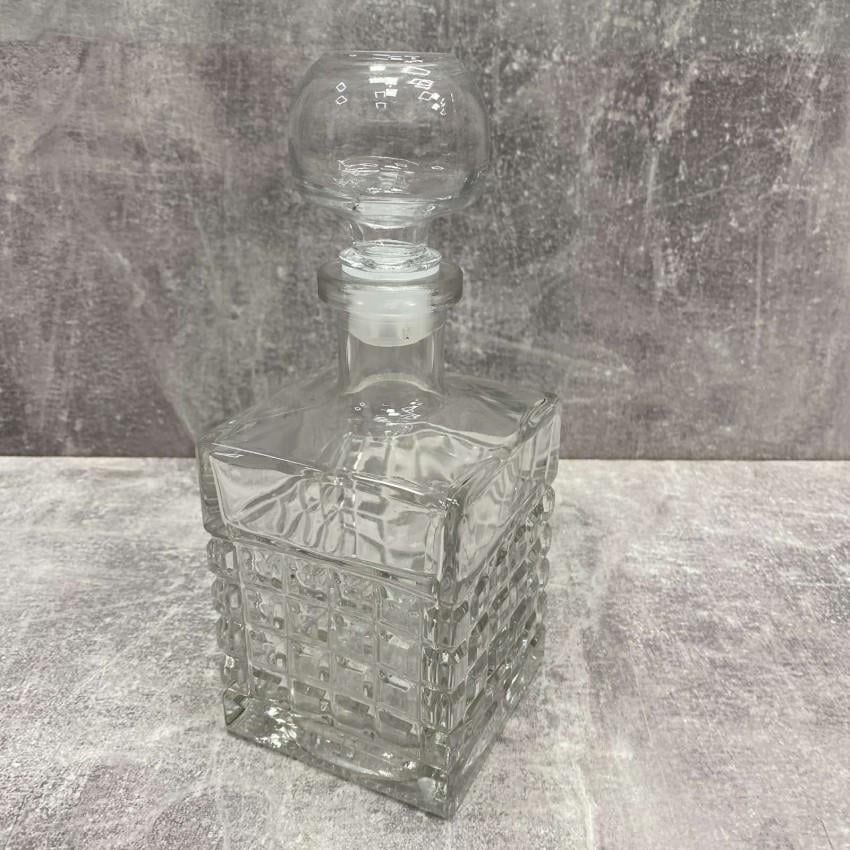 Графин-штоф стеклянный Diamond со стеклянной пробкой 500 мл (9453) - фото 3 Графин-штоф стеклянный Diamond со стеклянной пробкой 500 мл (9453) - фото 3