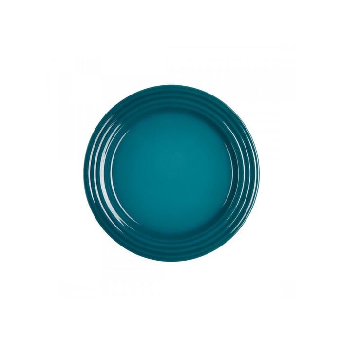 Тарелка для завтрака Le Creuset Deep Teal 22 см