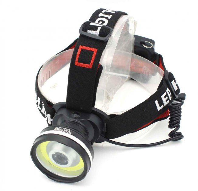 Фонарь налобный аккумуляторный Bailong BL-931