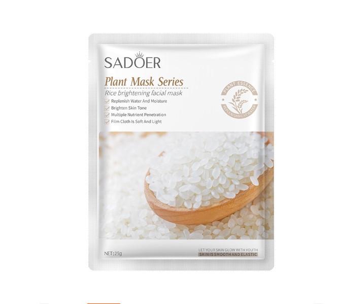 Маска для лица Sadoer с экстрактом риса 25 г (2215975576)