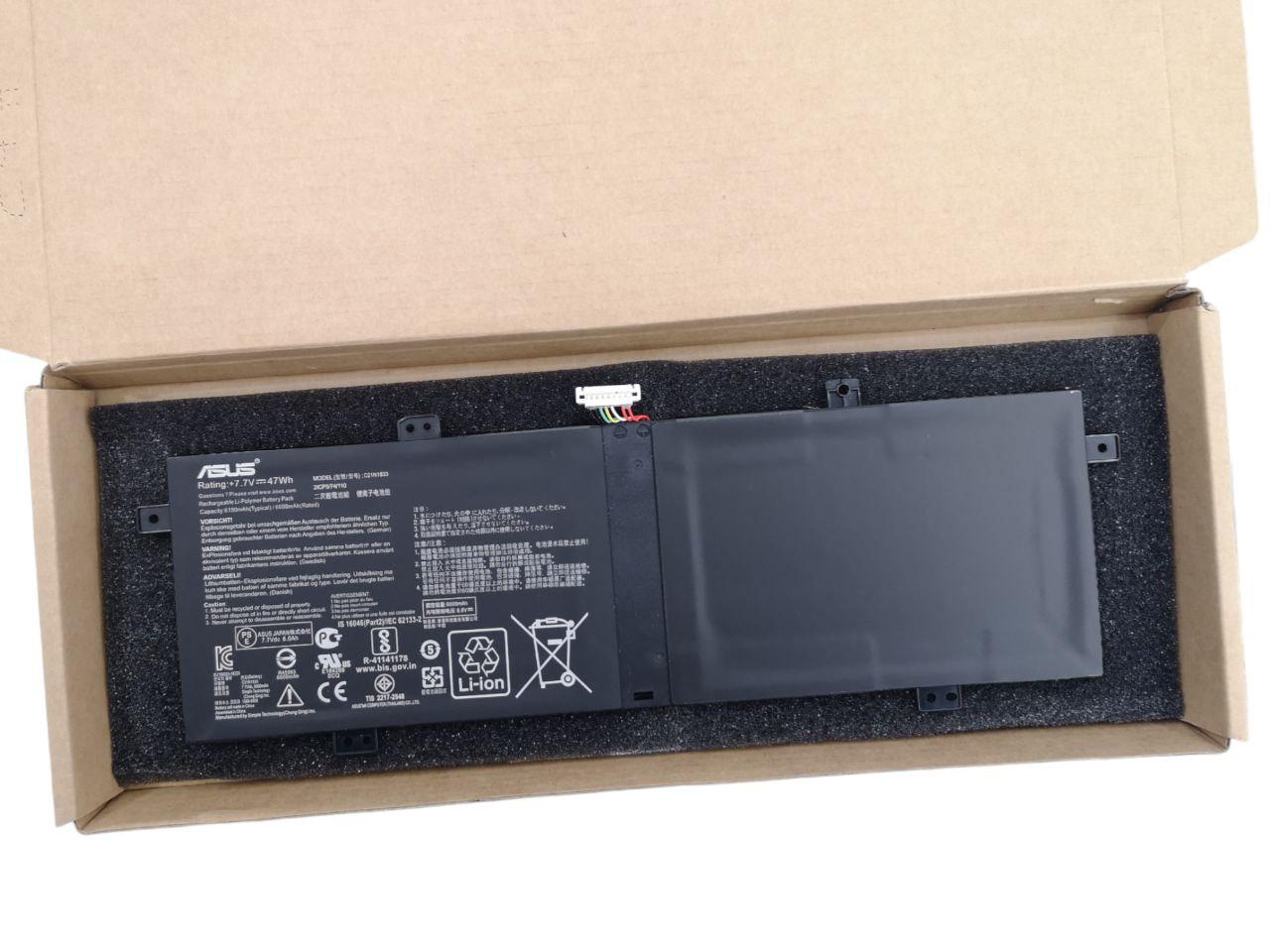 Аккумулятор для Asus Zenbook S4500F/BX431FA/UX431FL/C21N1833 6150 mAh 47Wh (21435818)