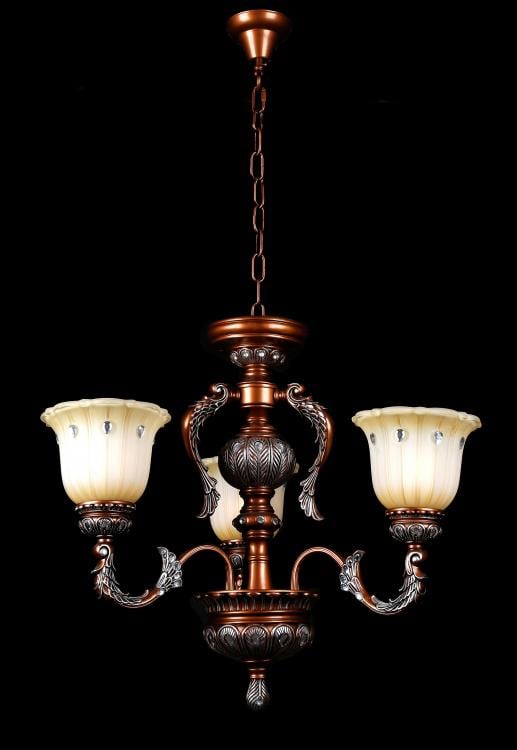 Люстра з плафонами Ray L6821/3 BR (IR006743)