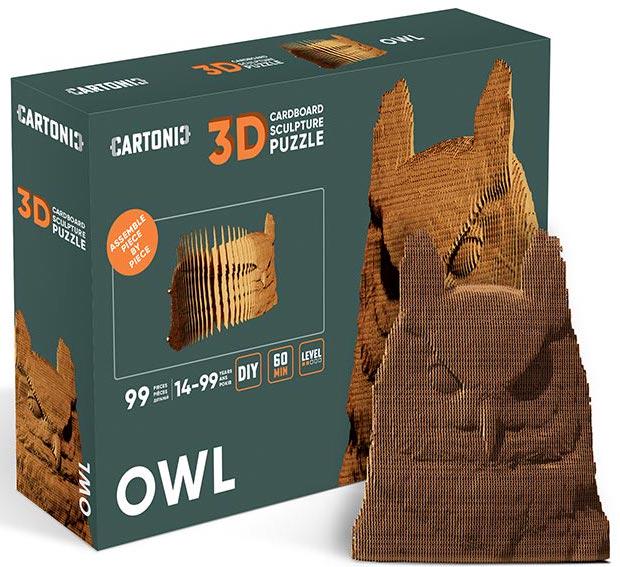 Конструктор картонный Cartonic 3D Puzzle Owl