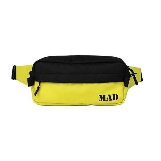 Поясная сумка MAD born to win QUBE Желтый (PSQ20)