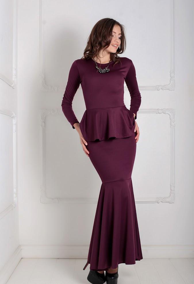Платье женское Podium Laura 20931-BORDO M Бордовый