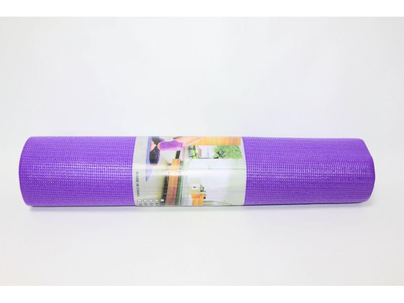 Коврик для йоги Yoga Mat 61х180 см 4 мм Фиолетовый