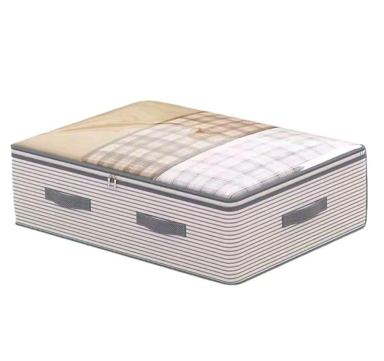 Контейнер тканинний для зберігання білизни та речей 50х40х15 см