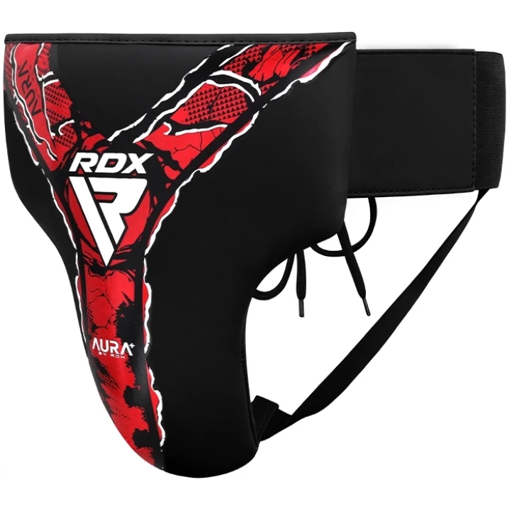 Захист паху RDX F17 New Aura Groin Guard S Чорно-червоний (2977526358)