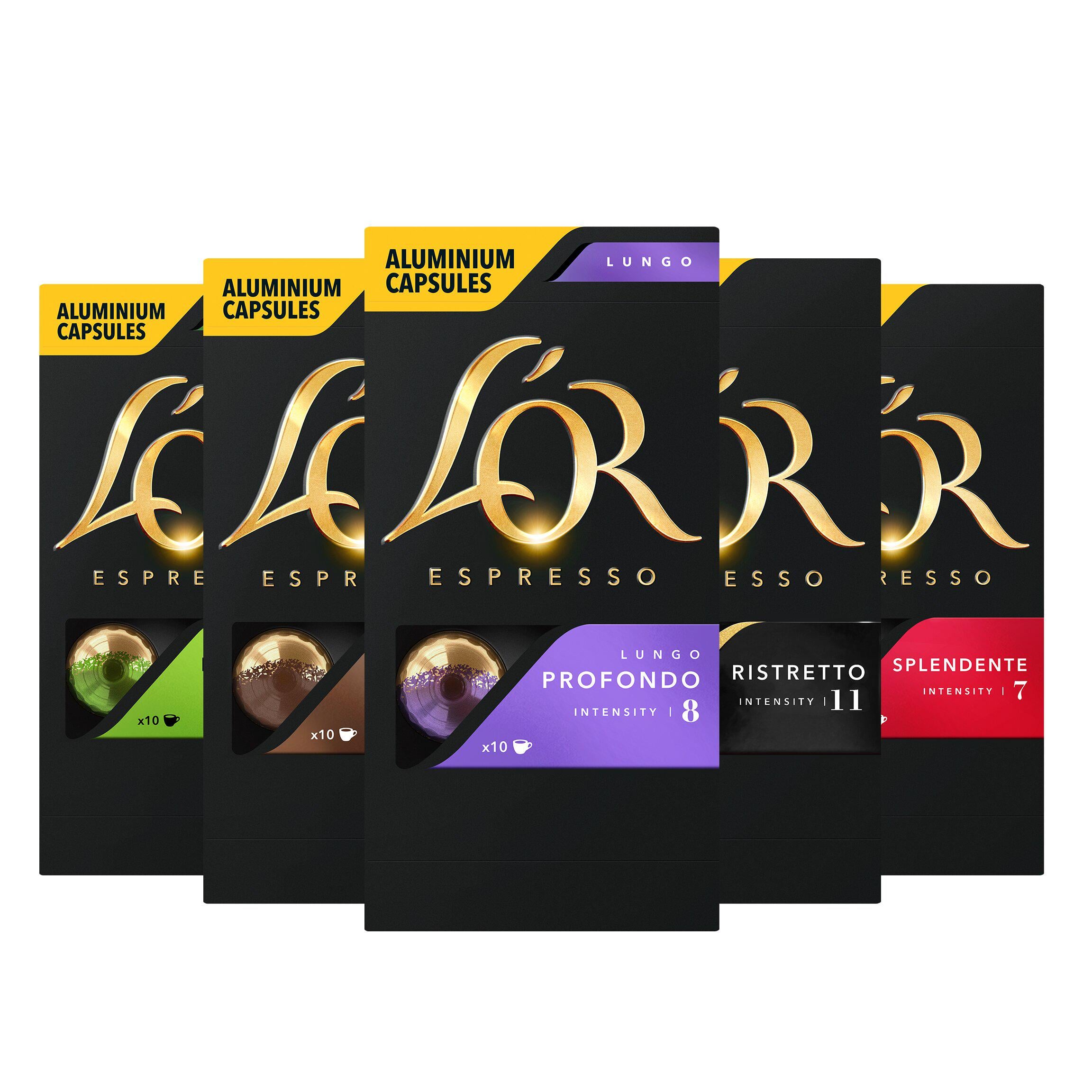 Кофе в капсулах Nespresso L`OR коллекция 50 шт. (Lor51000002)
