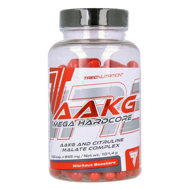 Аминокислота Trec Nutrition AAKG Mega Hardcore 120 капсул (00000009344)