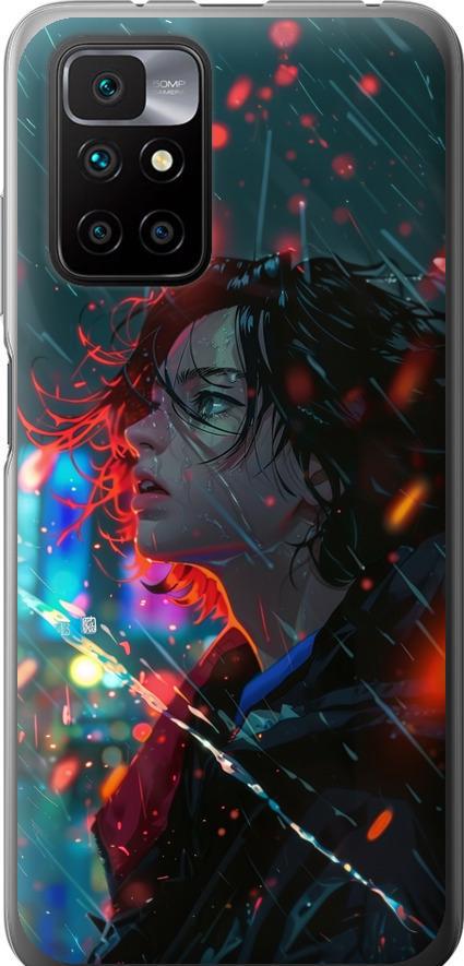 Чехол на Xiaomi Redmi 10 Ночные огни (6096t-2488-42517)