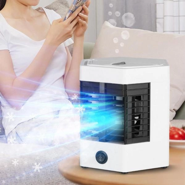 Кондиціонер зі зволожувачем повітря від USB настільний портативний (DT-41) - фото 4 Кондиціонер зі зволожувачем повітря від USB настільний портативний (DT-41) - фото 4